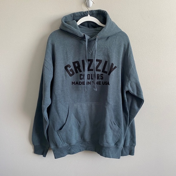 Grizzly Coolers Hoodie Sweatshirt - Size Large - Picture 1 of 5